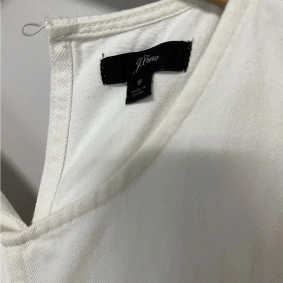 J. Crew Ivory Sleeveless Top - Picture 2 of 2